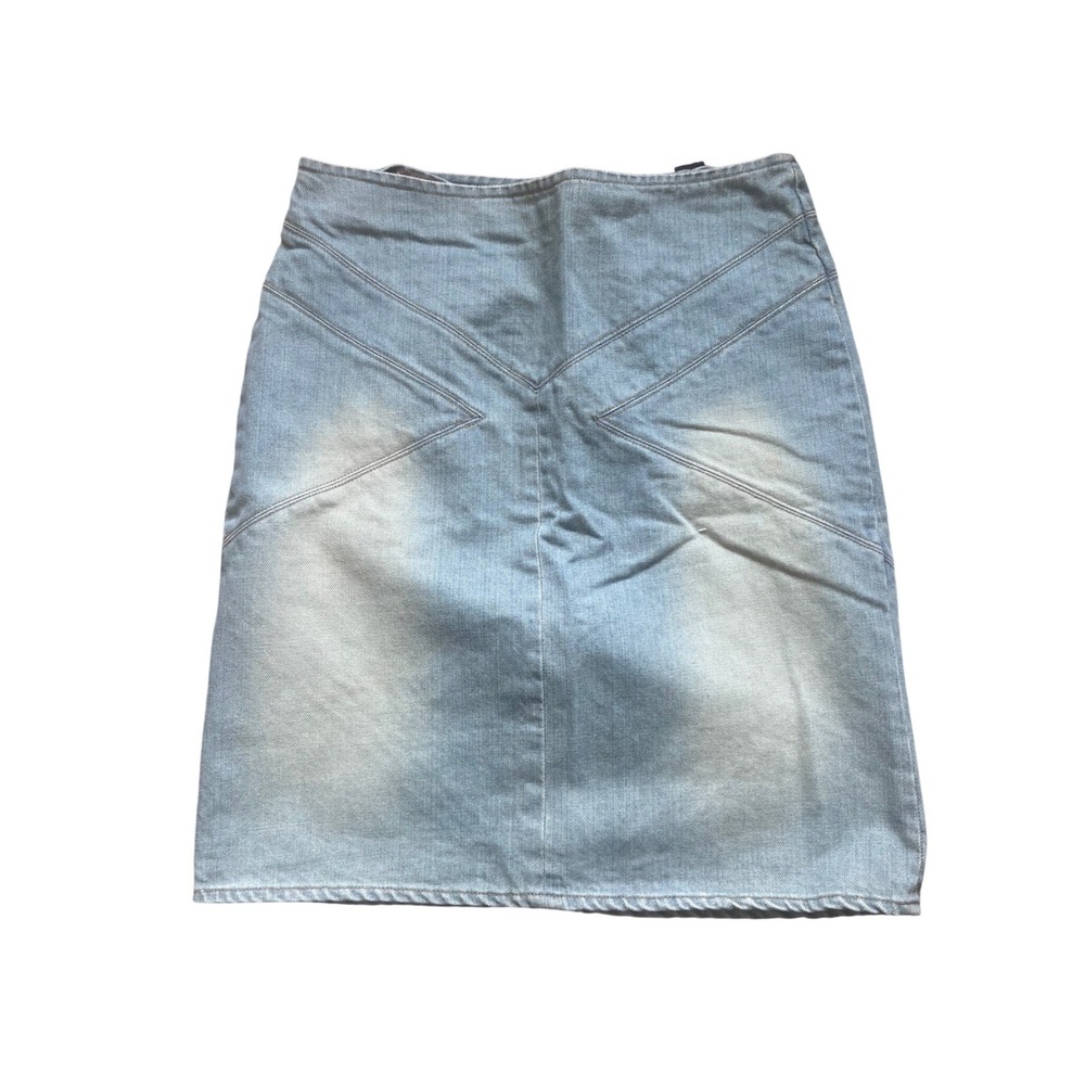 American Eagle Outfitters Light Wash‎ Denim Mini Skirt Size 0
